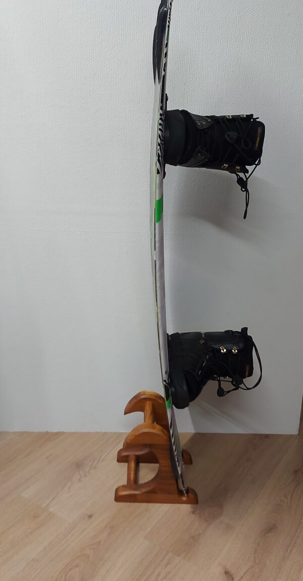 Kiteboard/wakeboardrack massief teakhout - Naturel MEDIUM. - Afbeelding 19