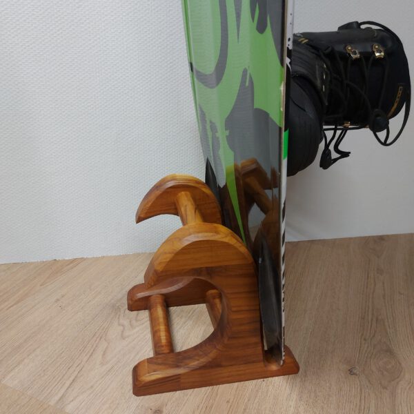 Kiteboard/wakeboardrack massief teakhout - Naturel MEDIUM. - Afbeelding 20