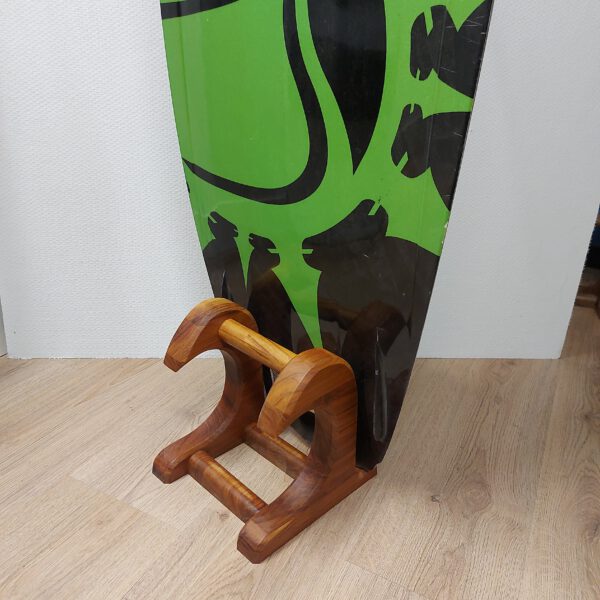 Kiteboard/wakeboardrack massief teakhout - Naturel MEDIUM. - Afbeelding 21