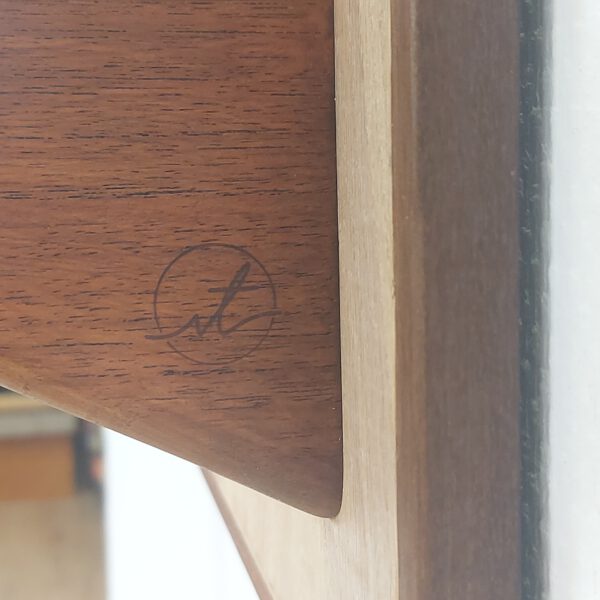 Yogarack naturel eiken en teak. YR2451 - Afbeelding 7
