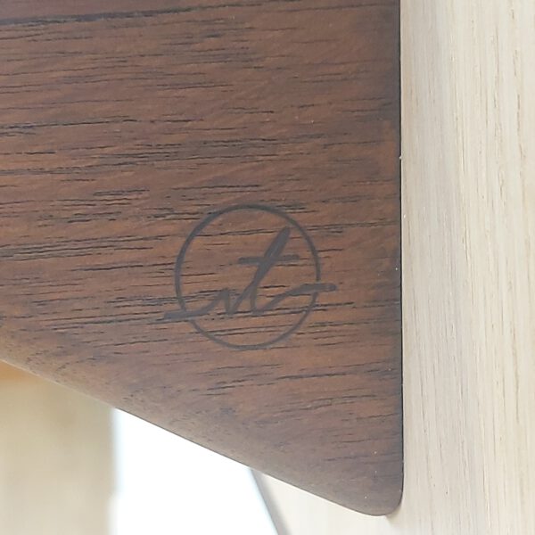 Yogarack naturel eiken en teak. YR2452 - Afbeelding 7