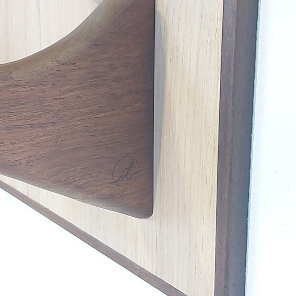 Yogarack naturel eiken en teak. YR2454 - Afbeelding 7