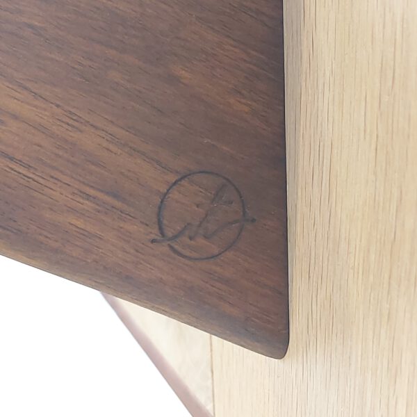 Yogarack naturel eiken en teak. YR2458 - Afbeelding 5