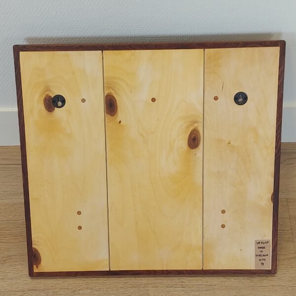 Yogarack naturel eiken en teak. YR2458 - Afbeelding 3