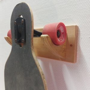 Longboardrack wand - beuken - eiken - naturel