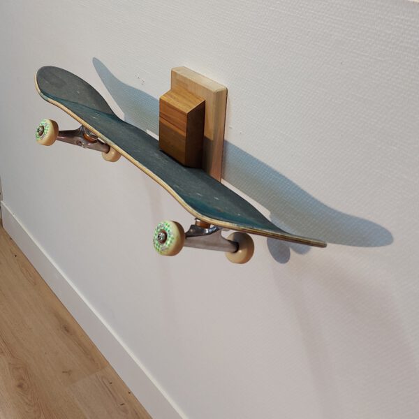 Boardrack wand - teak - eiken 45°. - Afbeelding 7
