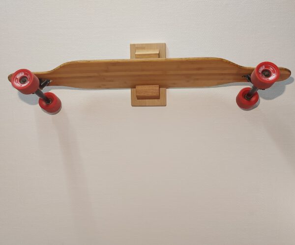 Boardrack wand - teak - eiken 45°. - Afbeelding 6