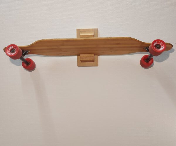 Boardrack wand - teak - eiken 45°. - Afbeelding 5