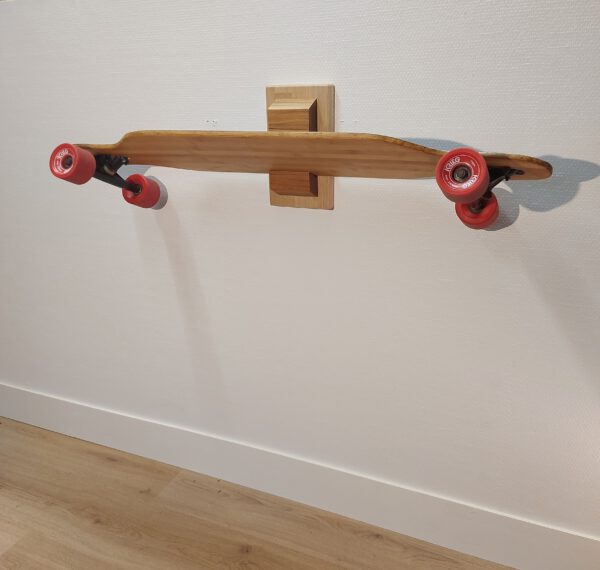 Boardrack wand - teak - eiken 45°. - Afbeelding 4