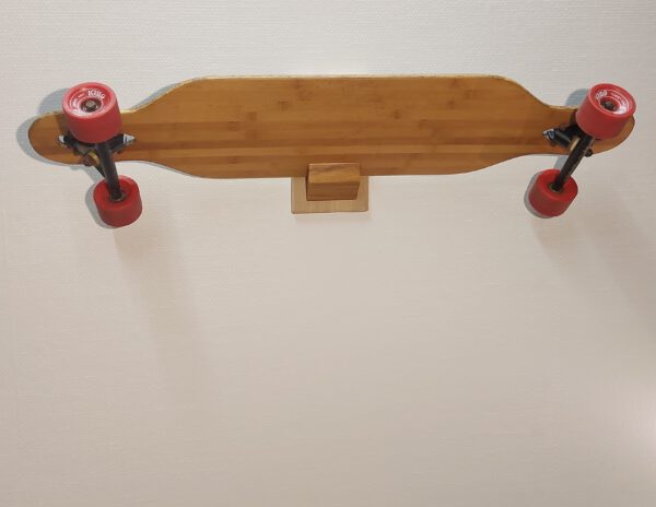 Boardrack wand - teak - eiken 65°. - Afbeelding 2