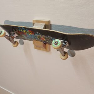 Boardrack wand eiken 65°.