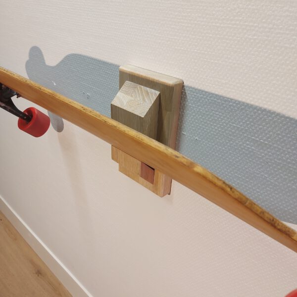 Boardrack wand eiken 65°. - Afbeelding 7