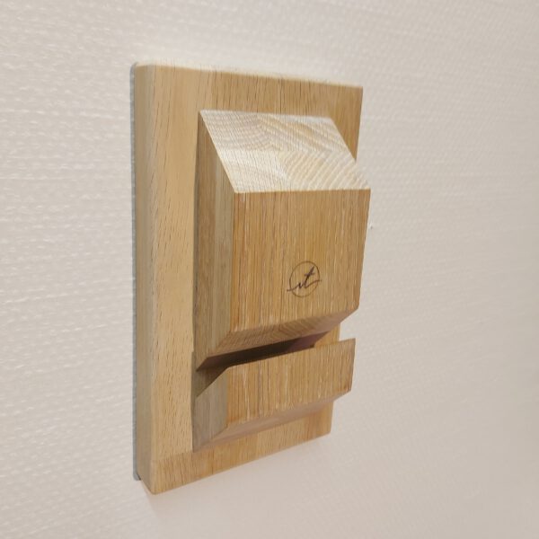 Boardrack wand eiken 65°. - Afbeelding 4