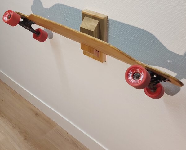 Boardrack wand eiken naturel 65°. - Afbeelding 6