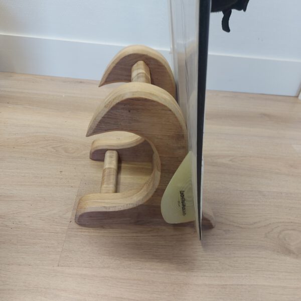 Kiteboard/wakeboardrack massief eikenhout - kleurolie wit MEDIUM. - Afbeelding 6