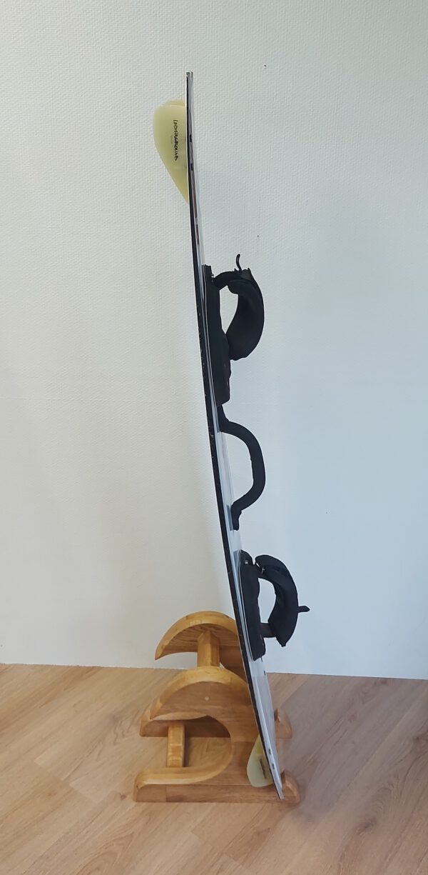 Kiteboard/wakeboardrack massief eikenhout - naturel danish-oil LARGE. - Afbeelding 15