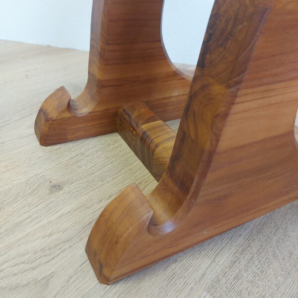 Kiteboard/wakeboardrack massief teakhout - naturel LARGE. - Afbeelding 11