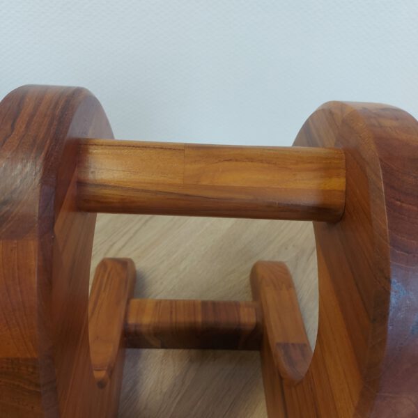 Kiteboard/wakeboardrack massief teakhout - naturel LARGE. - Afbeelding 13