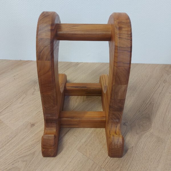 Kiteboard/wakeboardrack massief teakhout - naturel LARGE. - Afbeelding 8