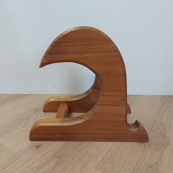 Kiteboard/wakeboardrack massief teakhout - naturel LARGE. - Afbeelding 10