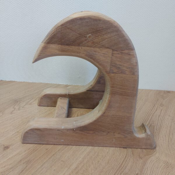 Kiteboard/wakeboardrack massief eikenhout - kleurolie wit LARGE. - Afbeelding 7