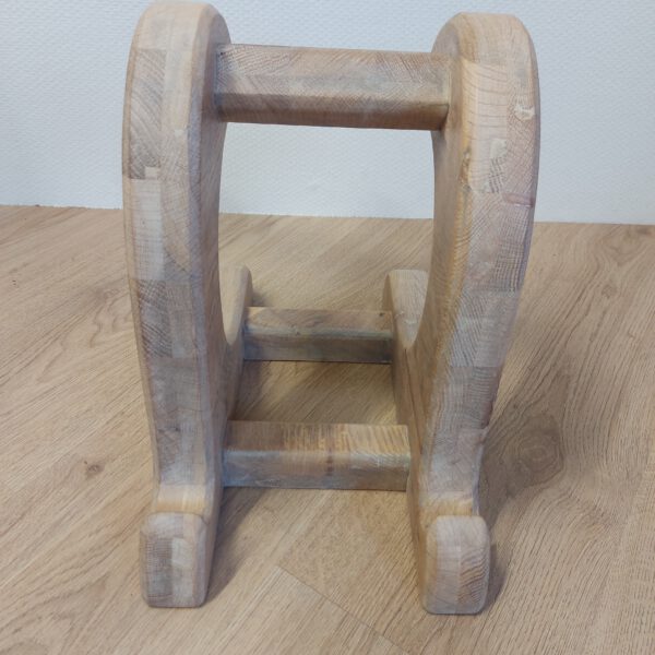 Kiteboard/wakeboardrack massief eikenhout - kleurolie wit LARGE. - Afbeelding 9